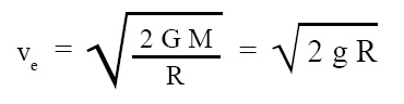 expression-for-escape-speed-of-satellite